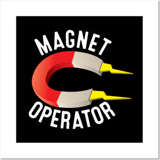 MRI Tech Magnet Operator Posters and Art